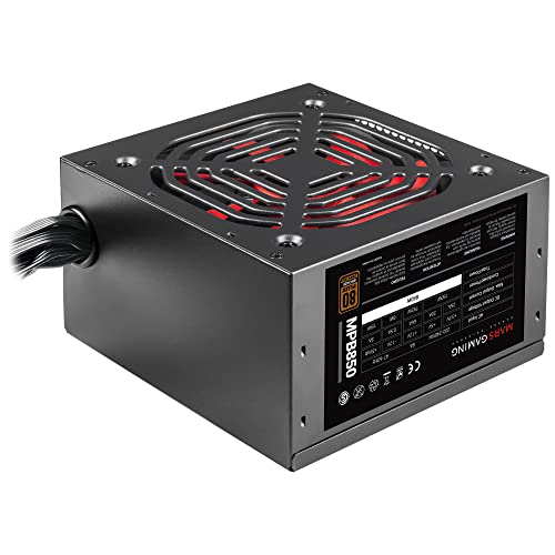 Mars Gaming MPB850, Fuente de Alimentación para PC 850W, 80Plus Bronze 230V