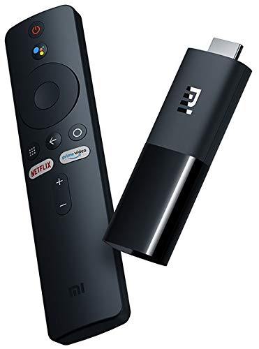 TV Stick 1080p Full-HD WiFi basado en Android TV 9.0 con mando a distancia, compatible con Google Control de voz y Android TV