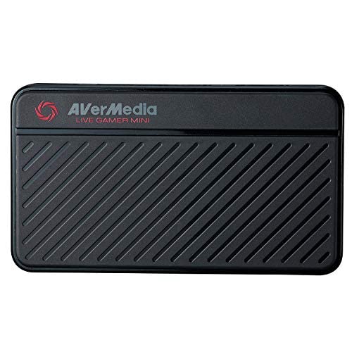 AVerMedia Live Gamer MINI GC311, 1080p60 Full HD Passthrough, tarjeta de captura de juegos USB 2.0, codificador de hardware, Plug & Play, para principiantes, Switch, PS4, Xbox, iPhone, iPad