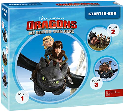 Dragons - Die Reiter von Berk - Starter-Box (1 - 3) - Die Original-Hörspiele zur TV-Serie