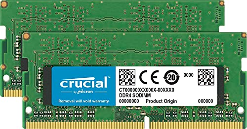 Crucial RAM 32GB (2x16GB) DDR4 2666MHz CL19 Kit de Memoria Mac CT2K16G4S266M