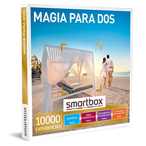 SMARTBOX - Caja Regalo hombre mujer pareja idea de regalo - Magia para dos - 10000 experiencias como escapadas, cenas, masajes, spas y conducción GT