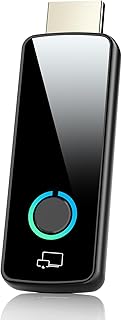 Adaptador HDMI Inalámbrico,Miracast Wireless HDMI Display Dongle Adapter Dongle,Dongle WiFi para TV/Proyector con Miracast, Airplay y DLNA,Compatible con iOS, Android, Windows