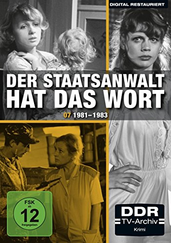 Der Staatsanwalt hat das Wort 07 - 1981 - 1983 [4 DVDs] [Alemania]