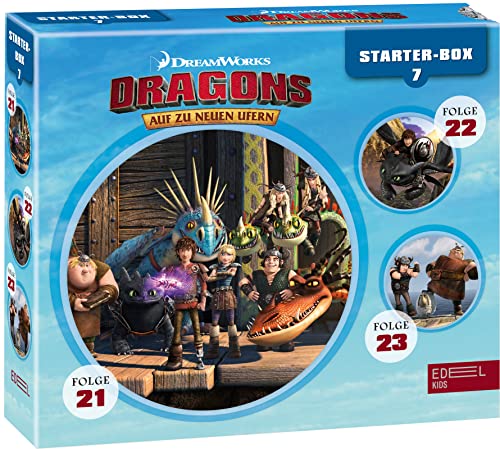 Dragons - Auf zu neuen Ufern - Starter-Box 7 (21 - 23) - Die Original-Hörspiele zur TV-Serie