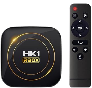 Android TV Box 12.0, HK1 TV Box 4GB RAM 32GB ROM Allwinner H618, Android Box Support 8K 3D 2.4/5.0GHz WIFI6 BT5.0,100M Ethernet HD 2.0 Smart Box TV