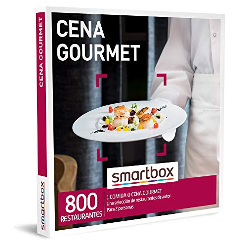 Smartbox - Caja regalo Cena gourmet - Idea de regalo gourmet - 1 comida o cena para 2 personas