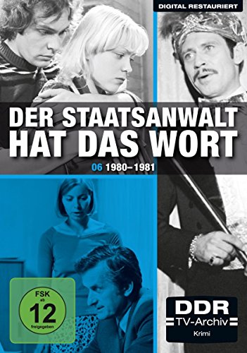 Der Staatsanwalt hat das Wort - Box 6: 1980 - 1981 (DDR TV-Archiv) [4 DVDs] [Alemania]