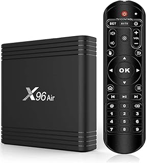 Smart TV Box, X96 Air Android TV Box Android 9.0 Amlogic S905X3 4GB / 64GB 2.4G / 5G WiFi De Doble Banda 8K Decodificación De Video UHD 4K Reproductor Multimedia,2gb+16gb