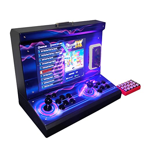 Maquina recreativa Pandora Box, Incluye un Total de 5000 Juegos de Mame/Neogeo/NES/PSone/SNES/Megadrive, 3D y 2D, Dos Opciones de Juego: Monedero y Modo Libre con opción de Guardar Partida, hasta 4p