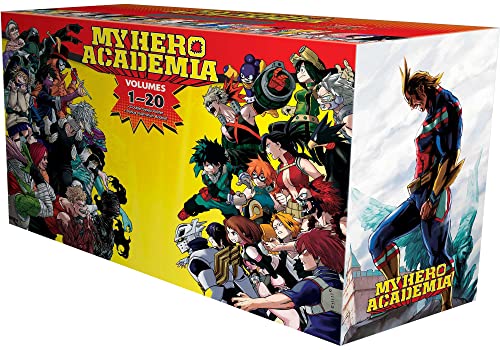 My Hero Academia Box Set 1: Includes volumes 1-20 with premium (My Hero Academia Box Sets)