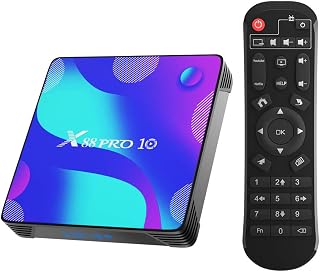 Android 11.0 TV Box, Android Box 4GB RAM 32GB ROM | S905X2 Quad-core Cortex-A53 Support 2.4G/5G WiFi/100M/H.265 Decoding/4K Full HD Output/ HDMI3.0/ Bluetooth 4.1 Smart TV Box