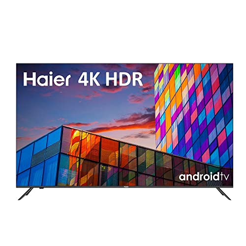 Haier Direct LED 4K H65K702UG - Smart TV, 65 Pulgadas, HDR 10, Dolby Audio, Android 11, Smart Remote Control, Asistente de Voz Google Assistant, Bluetooth 5.1, DBX TV, HDMI 2.1 x 4, Diseño sin Marcos