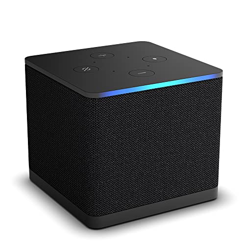 Fire TV Cube | Reproductor multimedia en streaming con control por voz a través de Alexa, Wi-Fi 6E y Ultra HD 4K