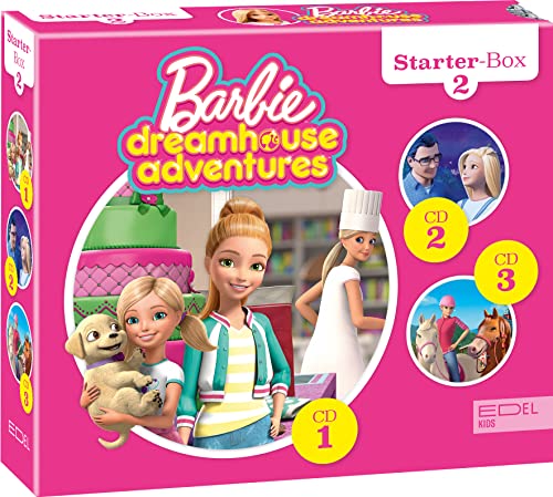Barbie Dreamhouse Adventures - Starter-Box 2 (4 - 6) - Die Original-Hörspiele zur TV-Serie