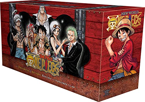 One Piece Box Set 4: Dressrosa to Reverie: Volumes 71-90: Volumes 71-90 with Premium (One Piece Box Sets)