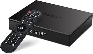 Android TV Box,T95W Android 11.0 Box 4GB RAM 64GB ROM Amlogic S905W2 Quad-Core Cortex-A53 G31 GPU Support 4K 3D 1080P AV1 2.4/5.0GHz WiFi BT5.0 10/100M Ethernet HDMI 2.1 H.265 Smart TV Box