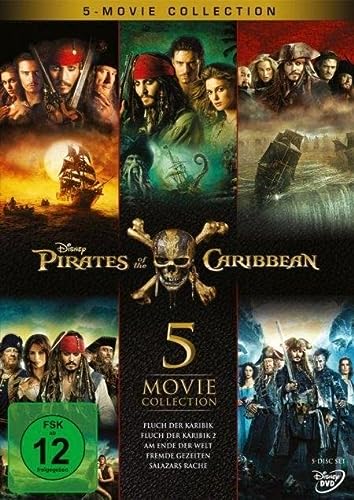 Pirates of the Caribbean 5-Movie Collection [DVD]