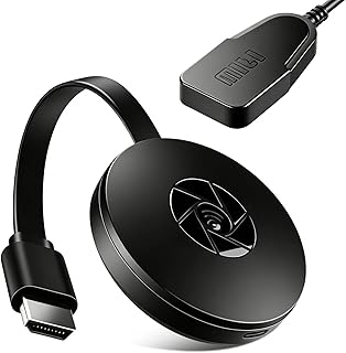 Adaptador De Pantalla Inalámbrico, 1080P Menu En Español | para TV Proyector Monitor Receptor Duplicacion Pantalla Miracast Airplay Dlna Streaming iPhone Android PC No Google/Netflix
