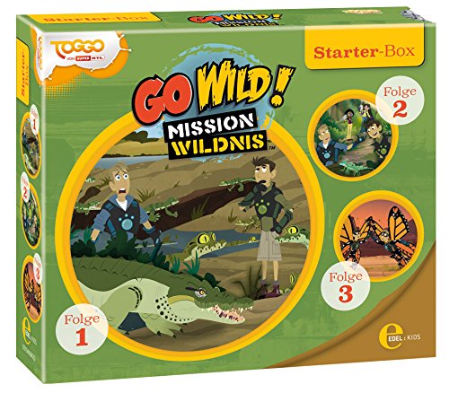 Go Wild! Mission Wildnis - Starter-Box (1 - 3) - Die Original-Hörspiel zur TV-Serie