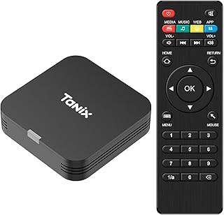 Android TV Box 10.0, Android Box 2GB RAM 16GB ROM, Allwinner H313 Quad-Core Arm Cortex A53, Soporte WiFi y USB 4k Smart Box TV