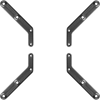 deleyCON Adaptador Universal VESA Extensión para Televisores y Monitores de Pared - hasta 30Kg - VESA 200x200 a 400x400