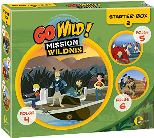 Go Wild! Mission Wildnis - Starter-Box 2 (4 - 6) - Die Original-Hörspiel zur TV-Serie