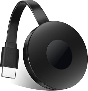 Adaptador HDMI inalámbrico, pantalla WiFi de transmisión 1080P para TV con soporte 4K Miracast, DLNA y AirPlay