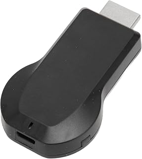 Adaptador de Pantalla Inalámbrico HDMI, Dongle Receptor de Espejo de Pantalla Móvil WiFi 1080P, Compatible con Ezcast, DLNA, Miracast