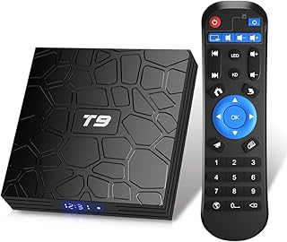 TUREWELL Android 9.0 TV Box 2GB RAM/16GB ROM | Soporta 2.4/5.0GHz WiFi BT4.0 RK3318 Quad-Core HD 4K 3D Smart TV Box