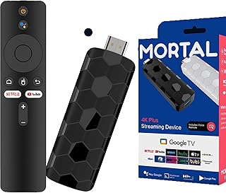 Android TV Stick 4K Streaming Media Player, 2GB RAM 16GB ROM, 8K Video Decoding TV Stick Box, WiFi 6 & Bluetooth 5.4, USB 3.0, 4K@60Hz HDMI 2.0, for Home Entertainment Live Sports