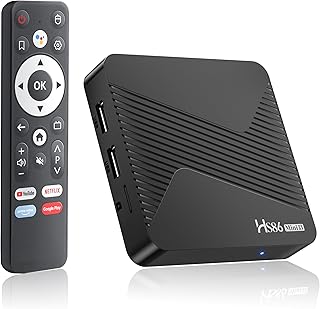 Smart TV Box Android 14.0 4K@60FPS, 2026 Última Android Box RK3528 RAM 4G ROM 64G WiFi6 Enternet 10/100M Bluetooth 5.0 USB 3.0 Compatible con 3D HD HDR10+ Internet TV Box Smart Media Streaming Player
