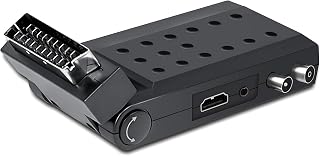 DIPROGRESS DPT202SB Digital Terrestre Scart Stick DVB-T2 H265/HEVC Main 10 con Mando a Distancia Universal para TV