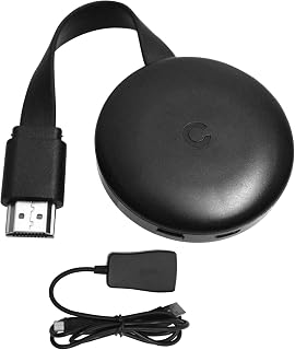 Adaptador de Pantalla inalámbrico 1080P inalámbrico Bluetooth Stick para Chromecast/Miracast/Airplay/iOS/Android/Mac/Windows/PC Monitor TV Stick Screen Mirroring