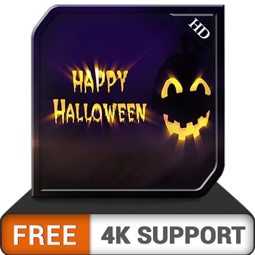 happy halloween HD gratis: disfrute de sus vacaciones espeluznantes con calabaza espeluznante en su televisor HDR 8K 4K y dispositivos de fuego como fondo de pantalla de terror y tema para celebració