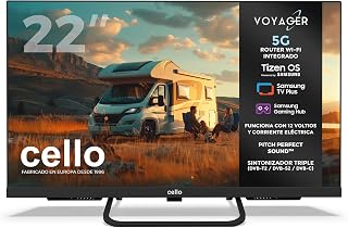 Cello Voyager C22TZR-VOY TV Traveller Smart 12V de 22