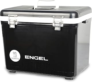 ENGEL Nevera de 19 Cuartos (18 litros) a Prueba de Fugas, hermética, para Camping, Pesca, Senderismo, lonchera pequeña de Carcasa Dura para Hombres y Mujeres