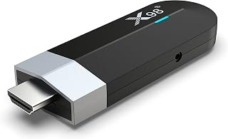 ZUMKUNM X98S Smart TV Stick Android 11 Amlogic Quad Core 64bit 4GB RAM 32GB eMMC ROM 4K UHD AV1 Dual WIFI 2.4G 5.8G Bluetooth 3D HDR HLG Support