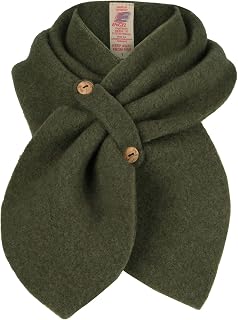 Engel Bufanda de forro polar para niños, 100% lana (kbT)