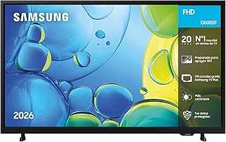 Samsung TV 32 Pulgadas Full HD F6005 Smart TV TV Plus, OTS Lite, HDR Knox Security, Capaz de emitir contenidos UHD 4K