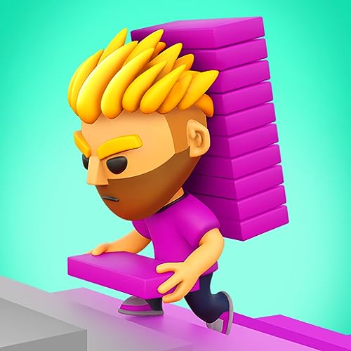Stack Race Runner 3D: Run and stack blocks to win the race, Free games for kids, Free racing Games for Tablets, Phone and Fire Tv
