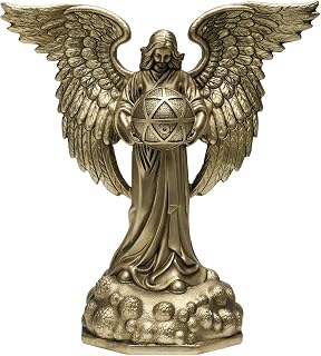 Escultura creativa de ángel de la guarda de resina, 15 cm | Adornos decorativos Esculturas Terraza Alféizar de la ventana Acción de Gracias Navidad Decoración del hogar Ornamento