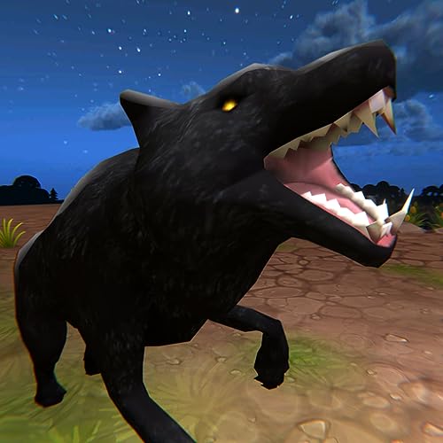 Wild Wolf Jungle Rampage Sim 3D