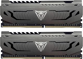 Patriot Viper Steel DDR4 RAM 16GB (2X8GB) 3200MHz CL16 UDIMM Desktop Gaming Memory Kit - PVS416G320C6K